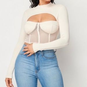 Take me with you bustier top